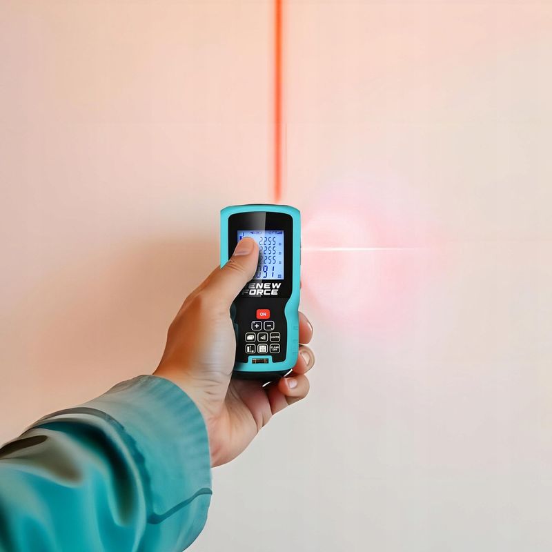 Casa si Gradina - Constructii - Scule electrice si accesorii - Aparate de masura - Telemetru cu laser 50 m, Renew Force, Ecran LCD, precizie +/- 1.5mm, protectie IP54(ploaie si praf), clasa laser II - Infinity.ro