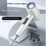Ingrijire personala si Cosmetice - Aparate & accesorii ingrijire personala - Hair styling - Uscatoare de par - Uscator de par, uscator de par 2400 W cu afisaj LCD, 3 setari de temperatura, 2 trepte de viteza, cu uscare rapida - Infinity.ro