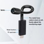 Laptop, Telefoane si Tablete - Wearables si gadgeturi - Gadgeturi - Dispozitive spionaj - Mini Camera USB iUni A12, Wi-Fi, Card Micro SD 32GB, Vizualizare Live pe telefon - Infinity.ro