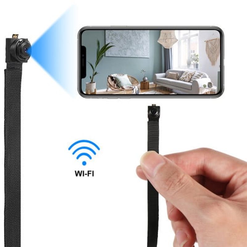 Laptop, Telefoane si Tablete - Wearables si gadgeturi - Gadgeturi - Dispozitive spionaj - Modul cu Camera Spion Wireless iUni IP20, P2P, baterie incorporata - Infinity.ro