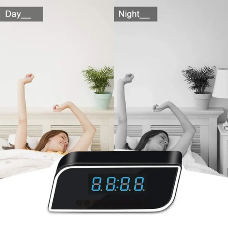 Laptop, Telefoane si Tablete - Wearables si gadgeturi - Gadgeturi - Dispozitive spionaj - Ceas Spion cu Camera WiFi iUni IP99, 8GB, Full HD, 150 grade, Night Vision, Senzor de miscare, P2P - Infinity.ro