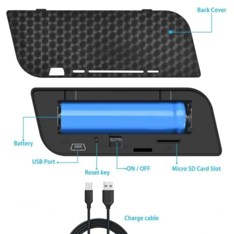 Laptop, Telefoane si Tablete - Wearables si gadgeturi - Gadgeturi - Dispozitive spionaj - Ceas Spion cu Camera WiFi iUni IP99, 16GB, Full HD, 150 grade, Night Vision, Senzor de miscare, P2P - Infinity.ro