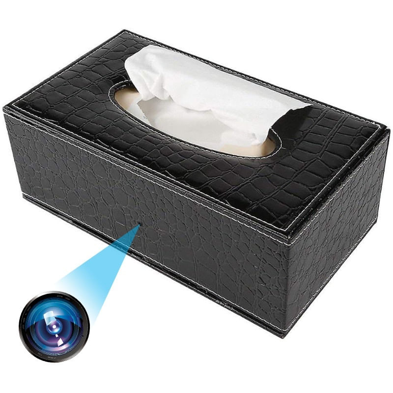 Laptop, Telefoane si Tablete - Wearables si gadgeturi - Gadgeturi - Dispozitive spionaj - Camera Spionaj in Suport servetele iUni IP73, 16GB, Wi-Fi, Full HD, Senzor de miscare - Infinity.ro