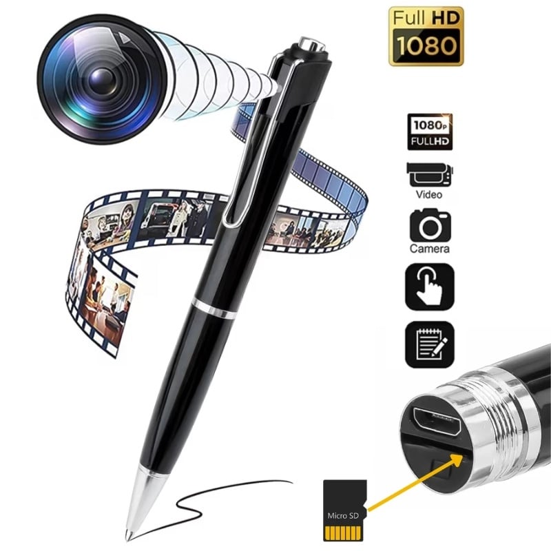 Laptop, Telefoane si Tablete - Wearables si gadgeturi - Gadgeturi - Dispozitive spionaj - Pix Spion Camera Full HD iUni W9, Inregistrare Audio-Video - Infinity.ro