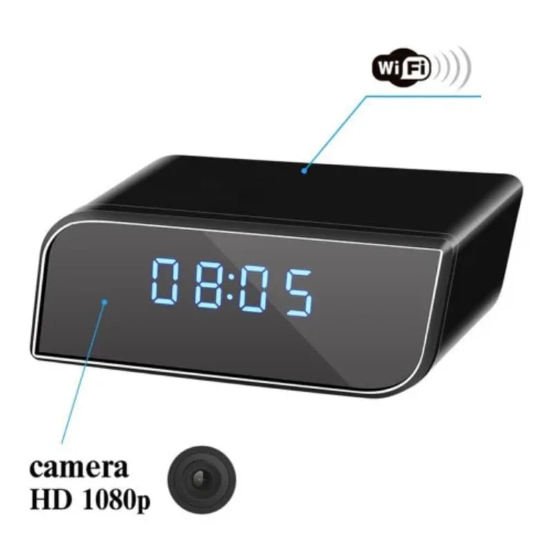 Laptop, Telefoane si Tablete - Wearables si gadgeturi - Gadgeturi - Dispozitive spionaj - Ceas Spion cu Camera WiFi iUni IP99, 32GB, Full HD, 150 grade, Night Vision, Senzor de miscare, P2P - Infinity.ro