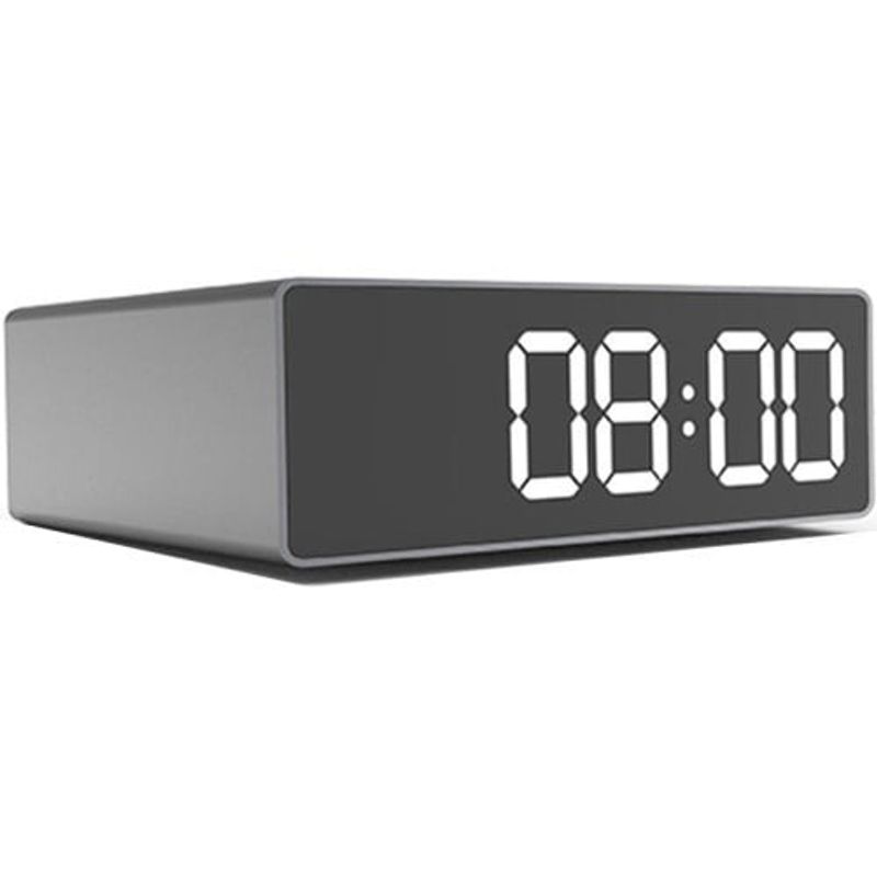 Laptop, Telefoane si Tablete - Wearables si gadgeturi - Gadgeturi - Dispozitive spionaj - Ceas de birou cu Camera Spion iUni IP33, Wi-Fi, 16GB, Full HD, 150 grade, Night Vision, Senzor de miscare, P2P - Infinity.ro