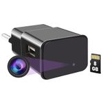 Laptop, Telefoane si Tablete - Wearables si gadgeturi - Gadgeturi - Dispozitive spionaj - Incarcator USB cu Camera Spion iUni IP1000, 8GB, WiFi, Vizualizare 4K, Audio-Video, P2P - Infinity.ro