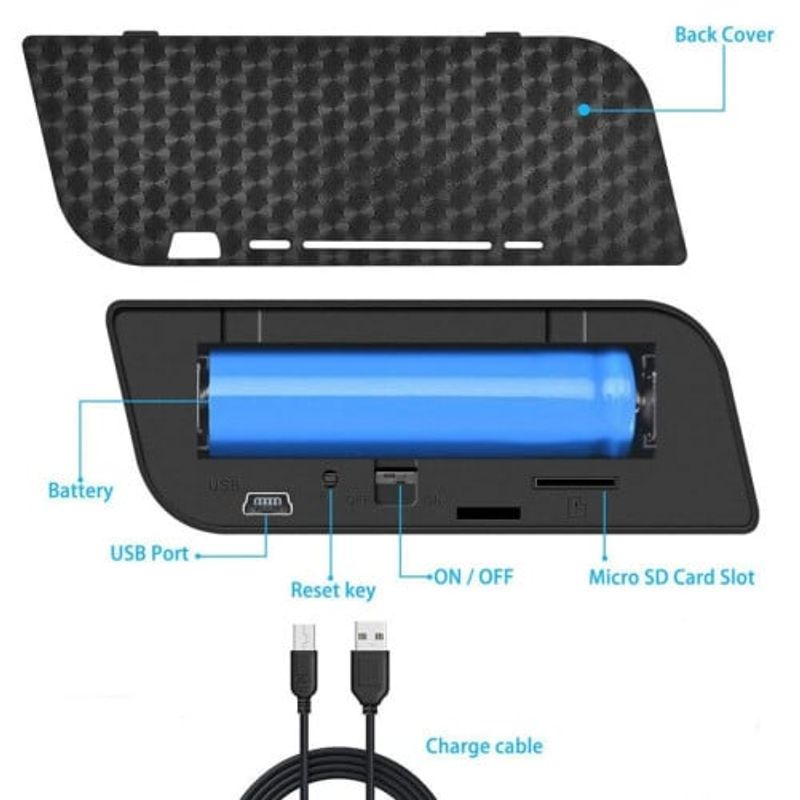 Laptop, Telefoane si Tablete - Wearables si gadgeturi - Gadgeturi - Dispozitive spionaj - Ceas Spion cu Camera WiFi iUni IP99, Full HD, 150 grade, Night Vision, Senzor de miscare, P2P - Infinity.ro