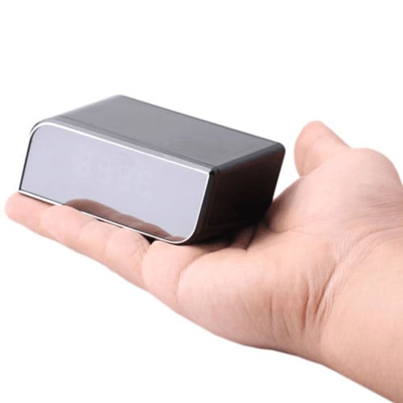 Laptop, Telefoane si Tablete - Wearables si gadgeturi - Gadgeturi - Dispozitive spionaj - Ceas Spion cu Camera WiFi iUni IP99, Full HD, 150 grade, Night Vision, Senzor de miscare, P2P - Infinity.ro