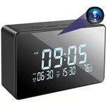 Laptop, Telefoane si Tablete - Wearables si gadgeturi - Gadgeturi - Dispozitive spionaj - Ceas de birou cu Camera Spion iUni IP61, Full HD, Wi-Fi, Night Vision, Termometru interior - Infinity.ro