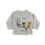 Fashion, accesorii si bijuterii - Copii - Imbracaminte copii - Treninguri si compleuri copii - Set compleu haine copii, format din bluza, vesta si pantaloni  ,model yellow cats, marime 68 - Infinity.ro