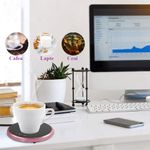 Casa si Gradina - Bucatarie si vesela - Cani si pahare - Cani si cesti - Inlcazitor electric smart pentru cana de cafea, ceai, lapte sau alte bauturi, pentru mentinerea calda a - Infinity.ro