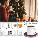 Casa si Gradina - Bucatarie si vesela - Cani si pahare - Cani si cesti - Inlcazitor electric smart pentru cana de cafea, ceai, lapte sau alte bauturi, pentru mentinerea calda a - Infinity.ro