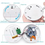 Laptop, Telefoane si Tablete - Wearables si gadgeturi - Gadgeturi - Dispozitive spionaj - Camera Spion Detector de fum iUni D103, 8GB, Wi-Fi, Vizualizare 4K - Infinity.ro