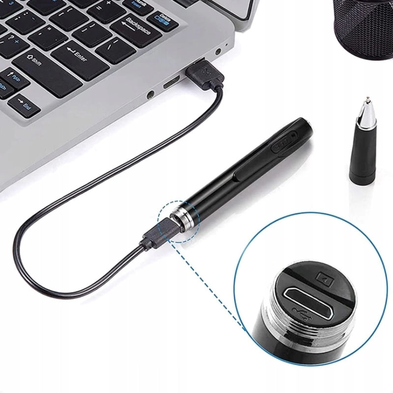 Laptop, Telefoane si Tablete - Wearables si gadgeturi - Gadgeturi - Dispozitive spionaj - Pix Spion Camera Full HD iUni W8, 32GB, Inregistrare Audio-Video, Foto - Infinity.ro