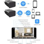 Laptop, Telefoane si Tablete - Wearables si gadgeturi - Gadgeturi - Dispozitive spionaj - Incarcator USB cu Camera Spion iUni IP1000, 32GB, WiFi, Vizualizare 4K, Audio-Video, P2P - Infinity.ro