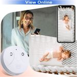 Laptop, Telefoane si Tablete - Wearables si gadgeturi - Gadgeturi - Dispozitive spionaj - Camera Spion Detector de fum iUni D101, Wi-Fi, Vizualizare 4K, Slot Card MicroSD - Infinity.ro