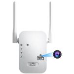 Laptop, Telefoane si Tablete - Wearables si gadgeturi - Gadgeturi - Dispozitive spionaj - Camera Spion in Amplificator Semnal Wireless iUni RP1, 32GB, Wi-Fi, Full HD, Senzor de miscare - Infinity.ro