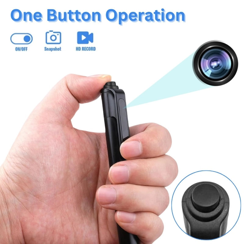 Laptop, Telefoane si Tablete - Wearables si gadgeturi - Gadgeturi - Dispozitive spionaj - Pix Spion Camera Full HD iUni W9 Pro, 16GB, Inregistrare Audio-Video, Foto - Infinity.ro