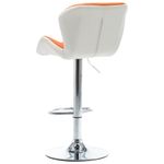 Casa si Gradina - Mobilier - Scaune si fotolii - Scaune - Scaun de bar Portocaliu 44 x 48 x 105.5 cm Piele artificiala - Infinity.ro
