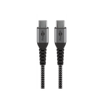 Laptop, Telefoane si Tablete - Telefoane mobile si accesorii - Accesorii Telefoane - Cabluri si adaptoare telefoane - Cablu USB-C - USB-C, Goobay, 1 m, Gri - Infinity.ro