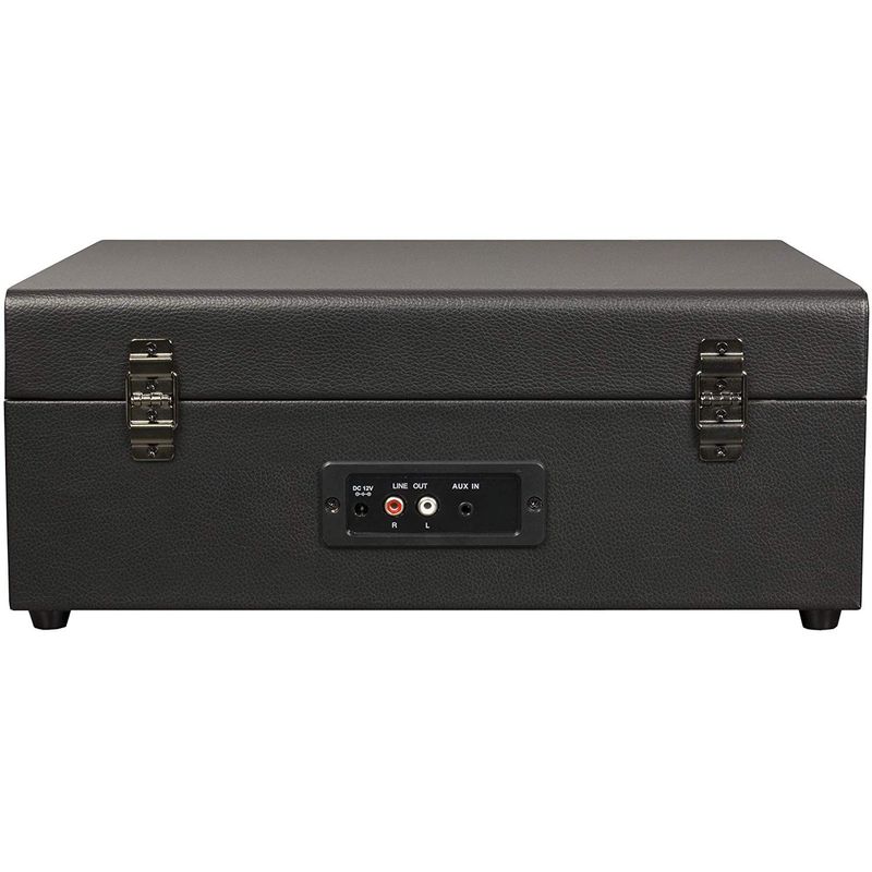 TV, Audio-Video si Foto - Audio Hi-Fi - Pick-Up - Pick-up Bluetooth Crosley Voyager CR8017A-BK, negru - Infinity.ro