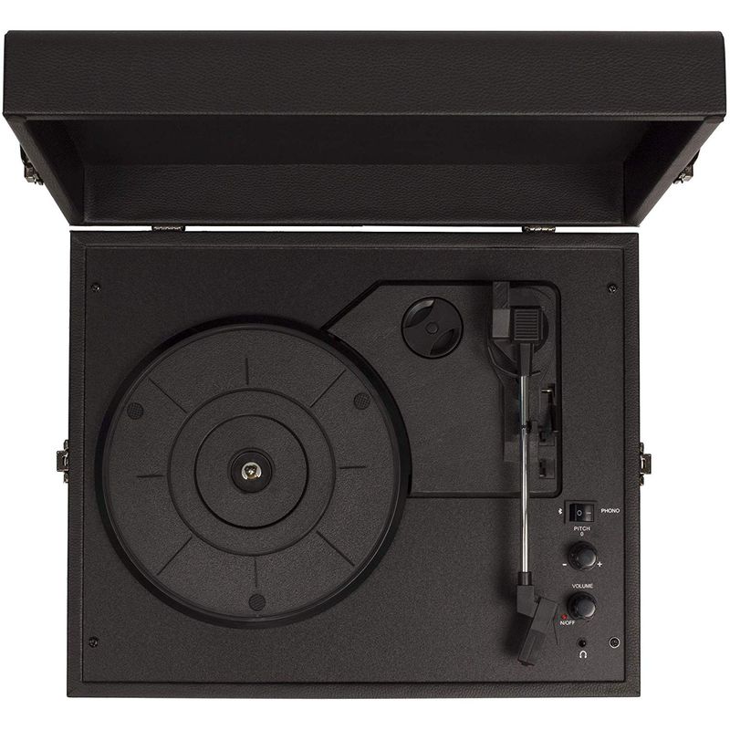TV, Audio-Video si Foto - Audio Hi-Fi - Pick-Up - Pick-up Bluetooth Crosley Voyager CR8017A-BK, negru - Infinity.ro