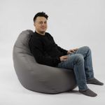 Casa si Gradina - Mobilier - Scaune si fotolii - Fotolii - Fotoliu Nirvana Grande, material impermeabil, Gri - Infinity.ro