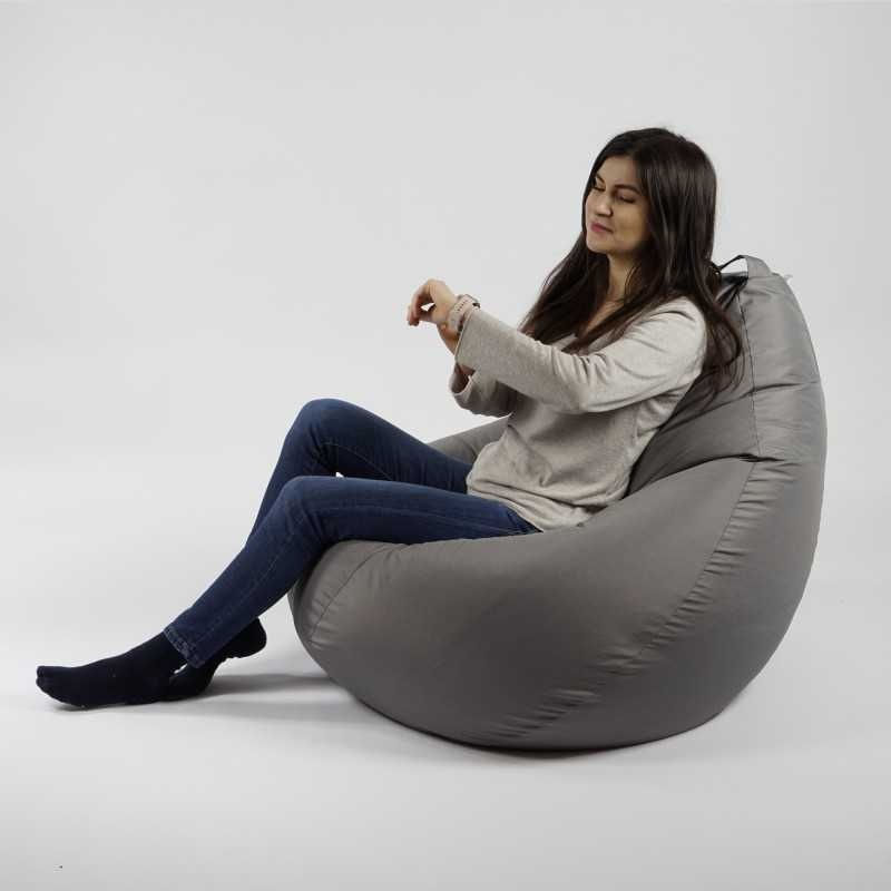 Casa si Gradina - Mobilier - Scaune si fotolii - Fotolii - Fotoliu Nirvana Grande, material impermeabil, Gri - Infinity.ro