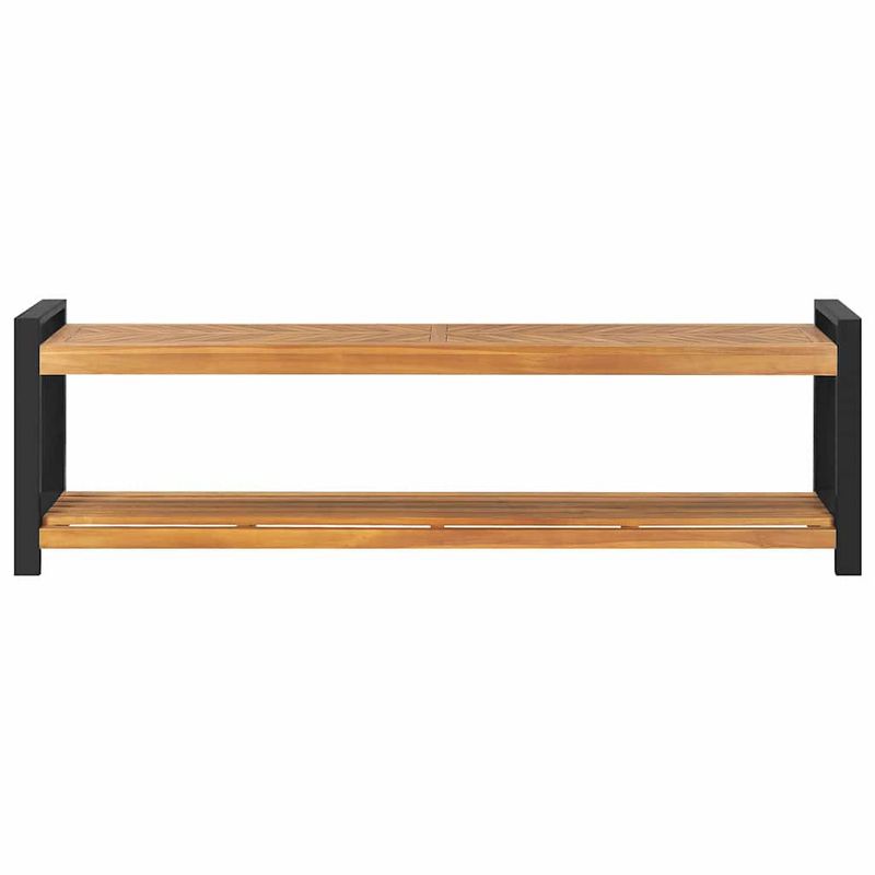 Casa si Gradina - Mobilier - Canapele si coltare - Banchete - Banca cu depozitare Maro 160 x 30 x 50 cm Lemn masiv de tec - Infinity.ro