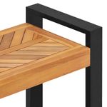 Casa si Gradina - Mobilier - Canapele si coltare - Banchete - Banca cu depozitare Maro 160 x 30 x 50 cm Lemn masiv de tec - Infinity.ro