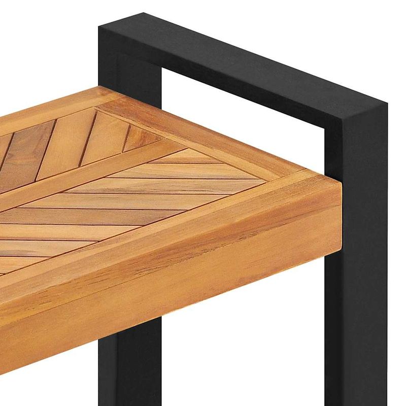 Casa si Gradina - Mobilier - Canapele si coltare - Banchete - Banca cu depozitare Maro 160 x 30 x 50 cm Lemn masiv de tec - Infinity.ro