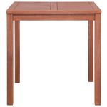 Casa si Gradina - Gradina si terasa - Mobilier exterior - Mese gradina - Masa de Gradina Maro 80 x 80 x 74 cm lemn masiv de acacia - Infinity.ro
