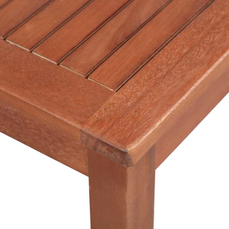 Casa si Gradina - Gradina si terasa - Mobilier exterior - Mese gradina - Masa de Gradina Maro 80 x 80 x 74 cm lemn masiv de acacia - Infinity.ro