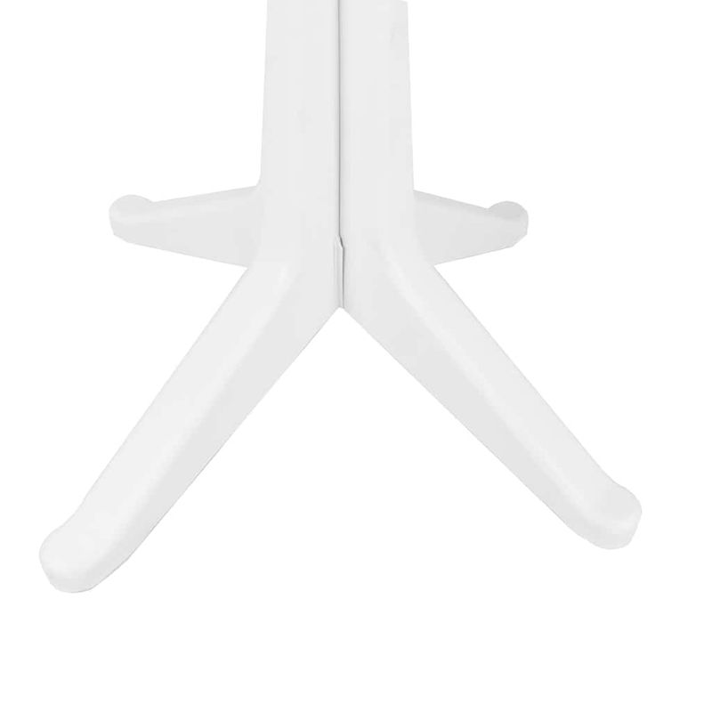 Casa si Gradina - Gradina si terasa - Mobilier exterior - Mese gradina - Masa de Gradina Alb 70 x 70 x 71.7 cm Plastic - Infinity.ro