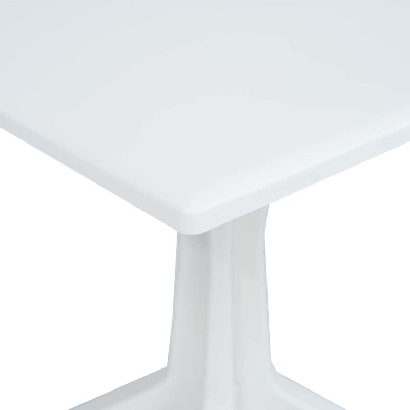 Casa si Gradina - Gradina si terasa - Mobilier exterior - Mese gradina - Masa de Gradina Alb 70 x 70 x 71.7 cm Plastic - Infinity.ro
