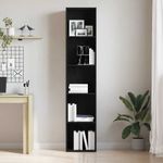 Casa si Gradina - Mobilier - Biblioteci si rafturi - Biblioteci - Dulap de carti din stejar negru 40x30x189 cm, lemn stratificat - Infinity.ro