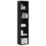 Casa si Gradina - Mobilier - Biblioteci si rafturi - Biblioteci - Dulap de carti din stejar negru 40x30x189 cm, lemn stratificat - Infinity.ro