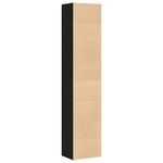 Casa si Gradina - Mobilier - Biblioteci si rafturi - Biblioteci - Dulap de carti din stejar negru 40x30x189 cm, lemn stratificat - Infinity.ro