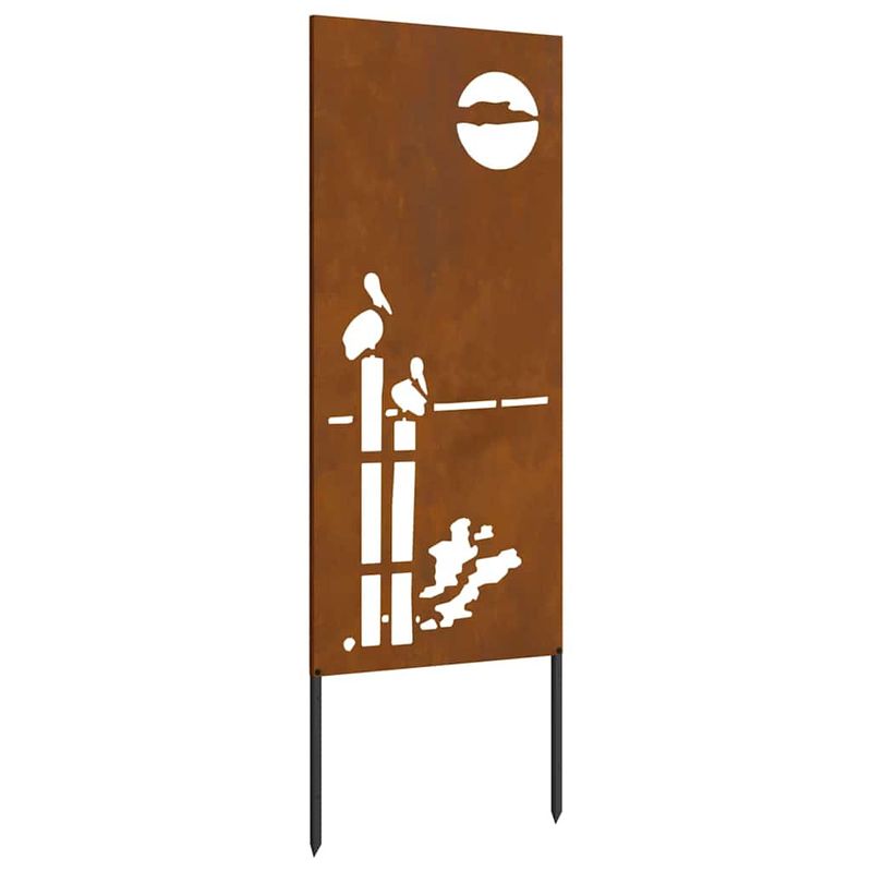 Casa si Gradina - Gradinarit si plante - Plante si ghivece - Ghivece si suporturi - Ghiveci pentru gradina Traforaj Ruginit 50 x 140 cm - Infinity.ro