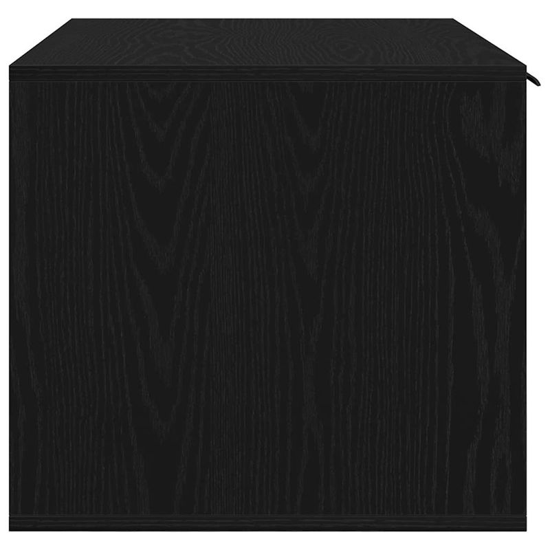 Petshop - Ingrijire si Igiena - Litiere si accesorii - Litiere acoperite - Litiera pentru pisici, imprejmuire, stejar negru, 80x50x45 cm, lemn stratificat - Infinity.ro