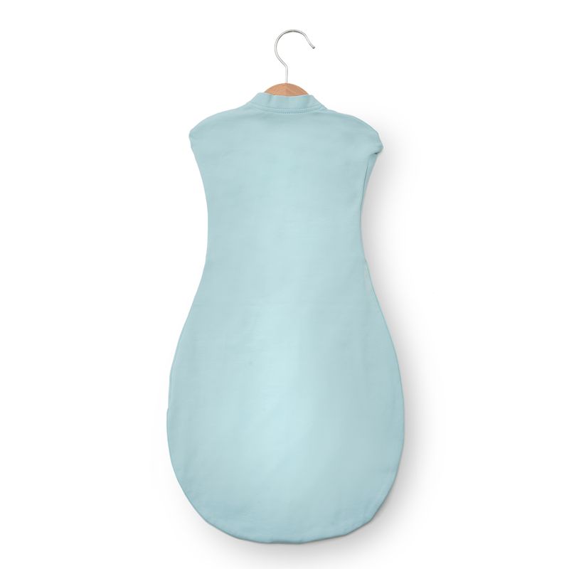 Fashion, accesorii si bijuterii - Copii - Imbracaminte copii - Body-uri copii - Sistem de infasare nou-nascut, model saculet cu aripi de sustinere a bratelor, 0-3 luni (3-6 kg), 1 TOG minty blue - Infinity.ro