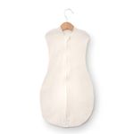 Fashion, accesorii si bijuterii - Copii - Imbracaminte copii - Body-uri copii - Sistem de infasare nou-nascut, model saculet cu aripi de sustinere a bratelor, 0-3 luni (3-6 kg), 1 TOG Vanilla - Infinity.ro