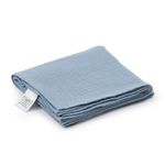 Jucarii, Copii si Bebe - Igiena si ingrijire - Baia bebelusului - Prosoape si halate de baie copii - Muselina din bumbac blue - Infinity.ro