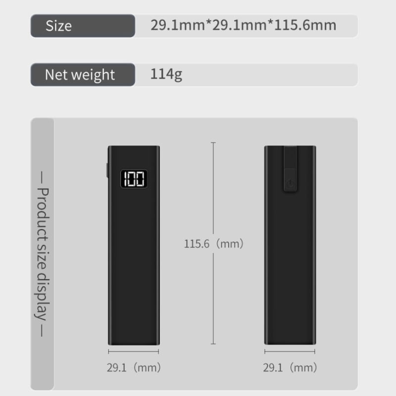 Laptop, Telefoane si Tablete - Wearables si gadgeturi - Gadgeturi - Dispozitive spionaj - Camera Spion in Baterie Externa iUni W25, Wi-Fi, 16GB, Night Vision, Full HD, 3600mAh - Infinity.ro