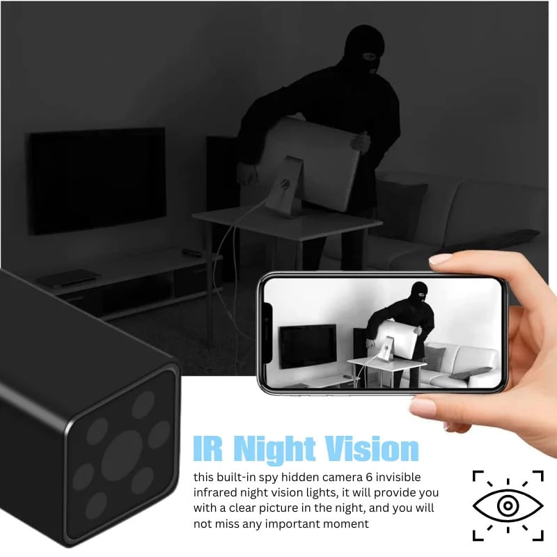 Laptop, Telefoane si Tablete - Wearables si gadgeturi - Gadgeturi - Dispozitive spionaj - Camera Spion in Baterie Externa iUni W25, Wi-Fi, 16GB, Night Vision, Full HD, 3600mAh - Infinity.ro