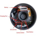 Laptop, Telefoane si Tablete - Wearables si gadgeturi - Gadgeturi - Dispozitive spionaj - Sticla cu Camera Spion iUni IP48, Wi-Fi, 32GB, Full HD, Vizualizare Live pe telefon - Infinity.ro