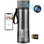 Laptop, Telefoane si Tablete - Wearables si gadgeturi - Gadgeturi - Dispozitive spionaj - Sticla cu Camera Spion iUni IP48, Wi-Fi, 32GB, Full HD, Vizualizare Live pe telefon - Infinity.ro