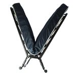 Casa si Gradina - Mobilier - Paturi si accesorii - Paturi - Pat pliant Lyra, albastru, 190x80x28 cm - Infinity.ro