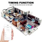 Casa si Gradina - Electrice - Distributie electrica si comanda - Intrerupatoare - Intrerupator smart touch, WiFi, Sticla securizata, iUni 2G, 10A, Control vocal, Smart Life / Tuya, LED, Gold - Infinity.ro